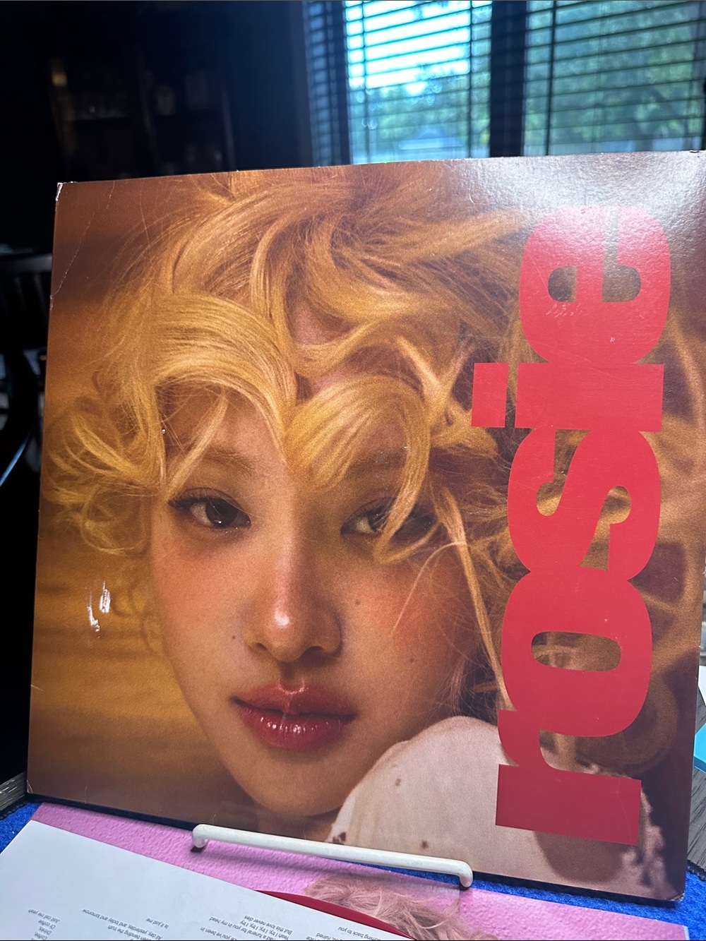 Rose 2025 red vinyl lp limited edition